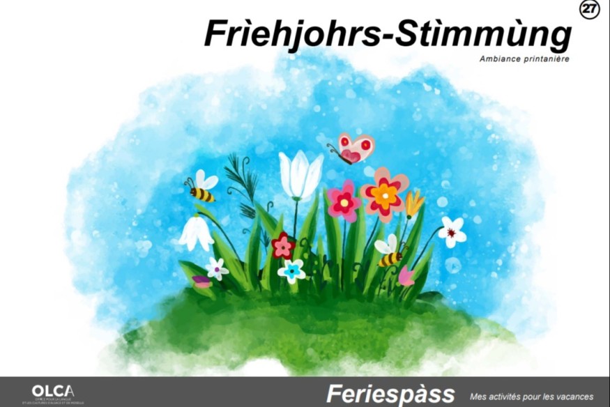 Nouveau Feriespàss : un cahier d'activités en alsacien sur le thème des animaux de la ferme pour les vacances de printemps !